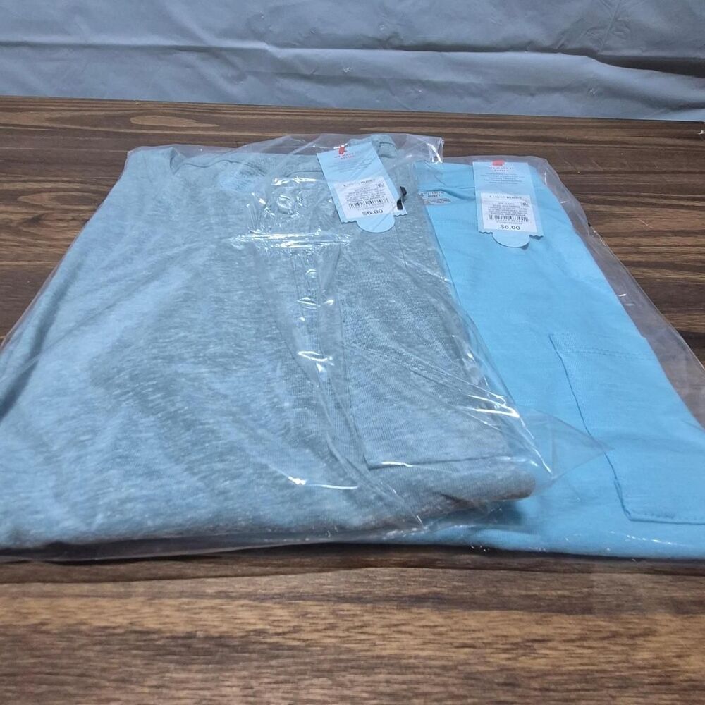 Cat-jack Men's Blue and Grey T-shirt